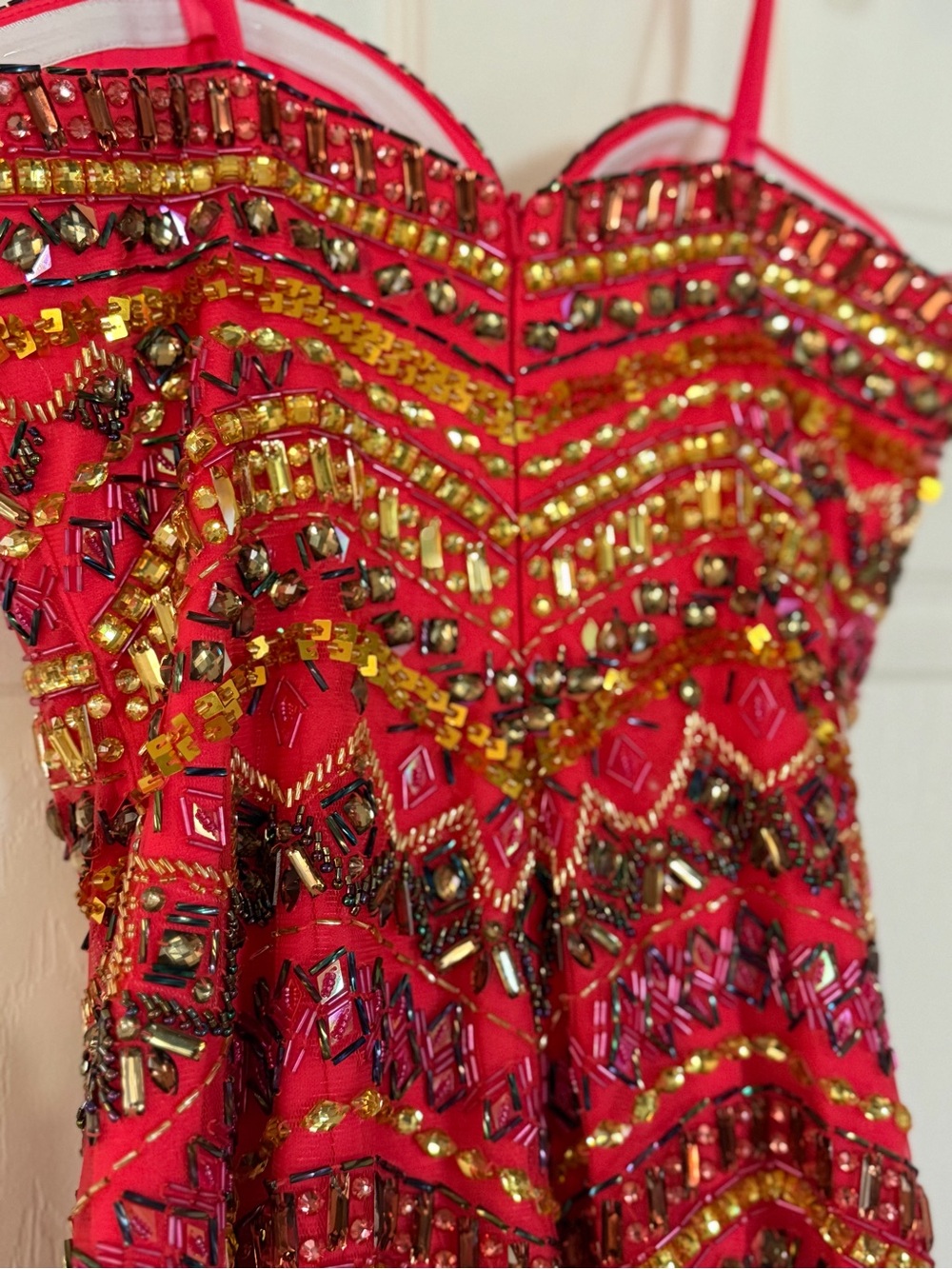 NWT ~ Mori Lee 49029 Bejeweled Mermaid Prom / Evening Dress ~ Size 4 MSRP $495 - Picture 5 of 7